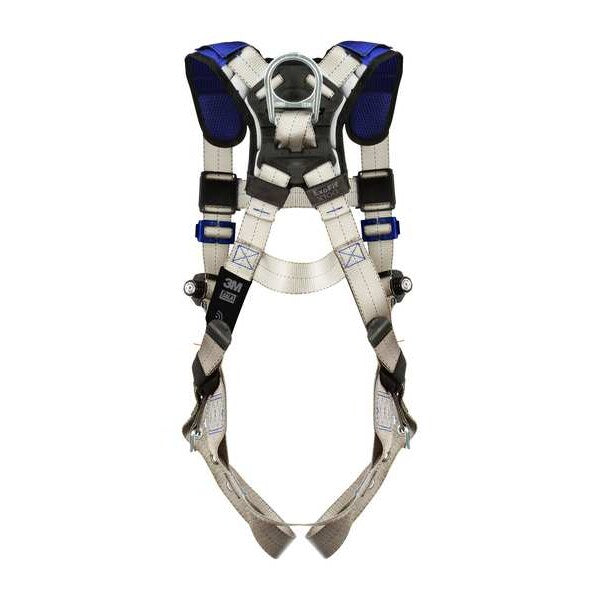 Harness, Vest Style, L, Polyester, Gray