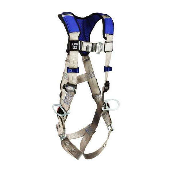 Harness, Vest Style, S, Polyester, Gray