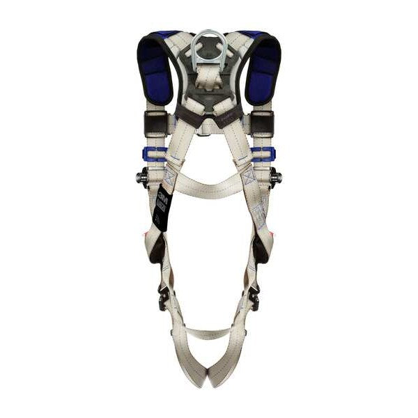 Harness, Vest Style, 2XL, Polyester, Gray