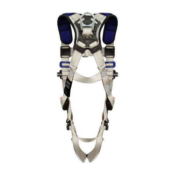 Harness, Vest Style, XL, Polyester, Gray