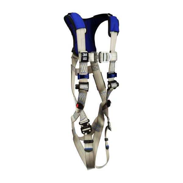 Harness, Vest Style, S, Polyester, Gray