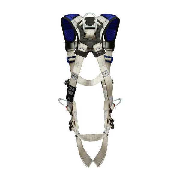 Harness, Vest Style, M, Polyester, Gray