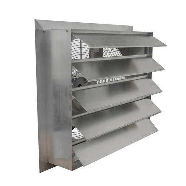 ExtFn, 20In Bld Dia, Galvalume, 115V