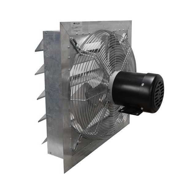 ExtFn, 20In Bld, Galvalume, 115V