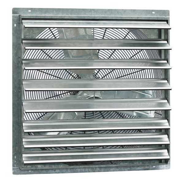 Shutter Fan, 30In Bld Dia, Galvalume, 120