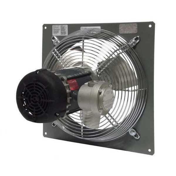 Panel Fan, 16In Bld Dia, Steel, 230/460 V