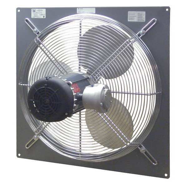 Panel Fan, 24In Bld Dia, Steel, 230/460 V