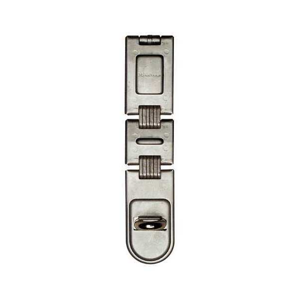 Double Hinge Hasp, Steel, 7 3/4