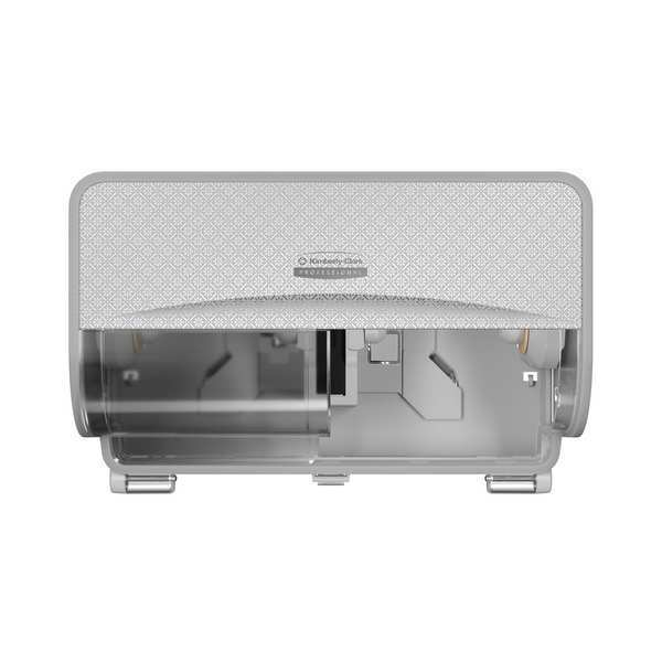 Toilet Paper Dispenser, 2 Rolls, Plstc