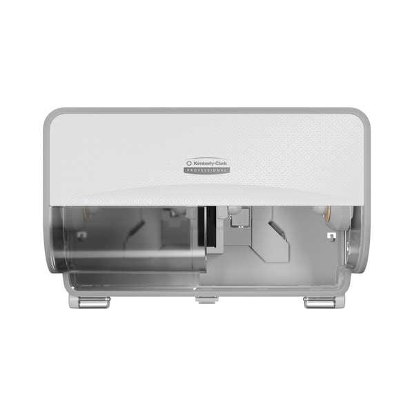 Toilet Paper Dispenser, 2 Rolls, Plstc