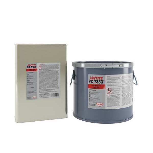 Surface Protective Coating, PC 7383 Series, Black, 100:40:00 Mix Ratio, 24 hr Functional Cure, Pail