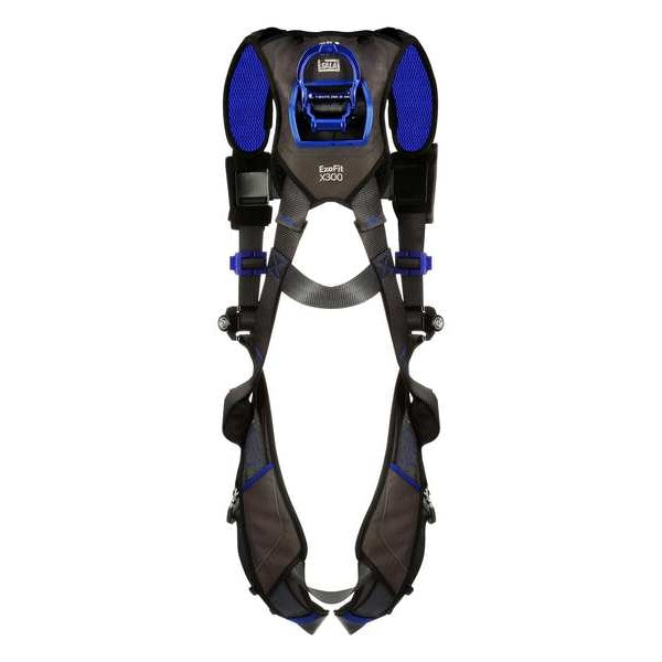 Harness, Vest Style, XS, Polyester, Gray