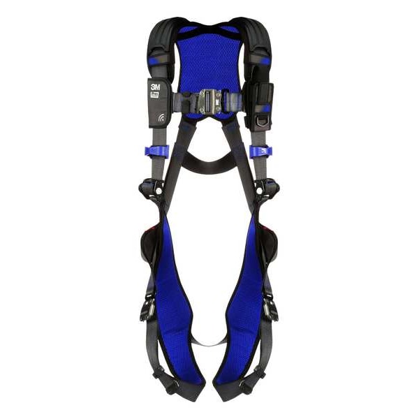 Harness, Vest Style, XS, Polyester, Gray