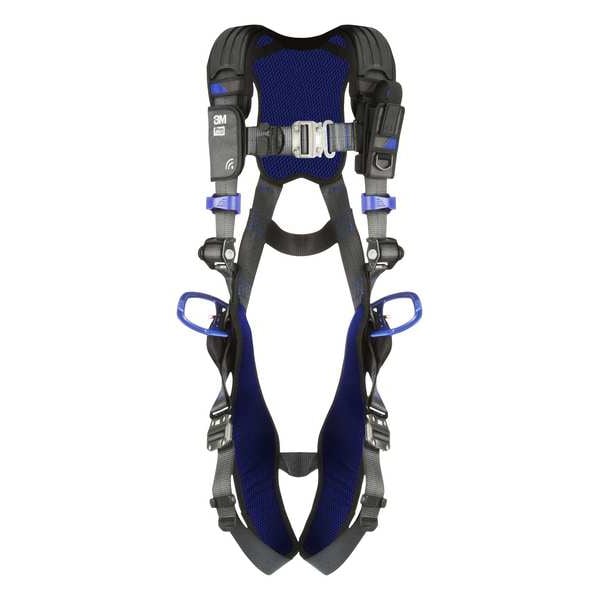 Harness, Vest Style, S, Polyester, Gray