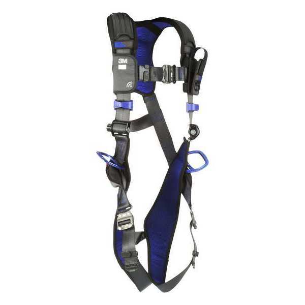 Harness, Vest Style, XS, Polyester, Gray
