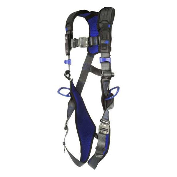 Harness, Vest Style, S, Polyester, Gray