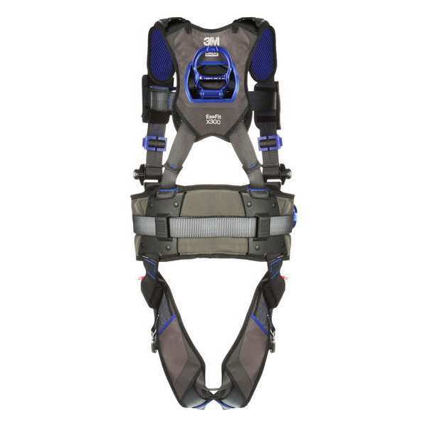 Harness, Vest Style, L, Gray