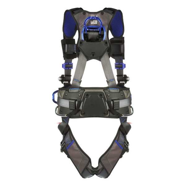 Harness, Vest Style, S, Polyester, Gray