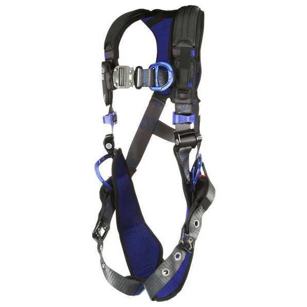 Harness, Vest Style, S, Polyester, Gray
