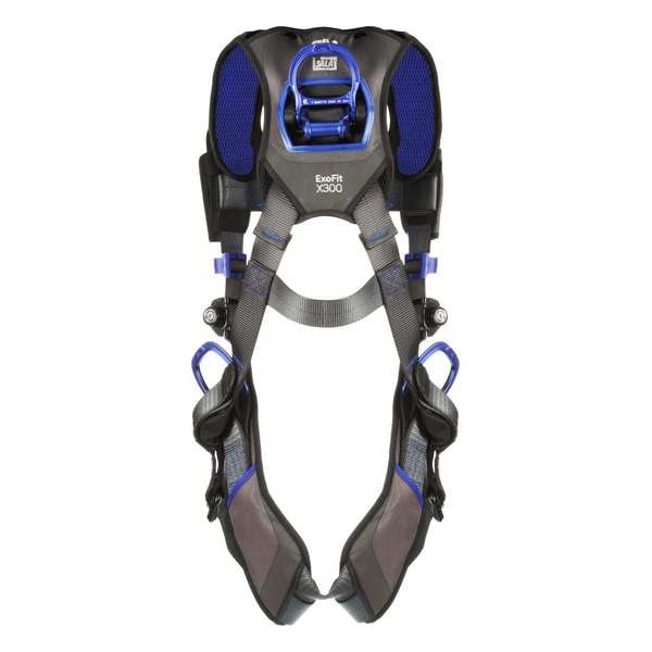Harness, Vest Style, XS, Polyester, Gray