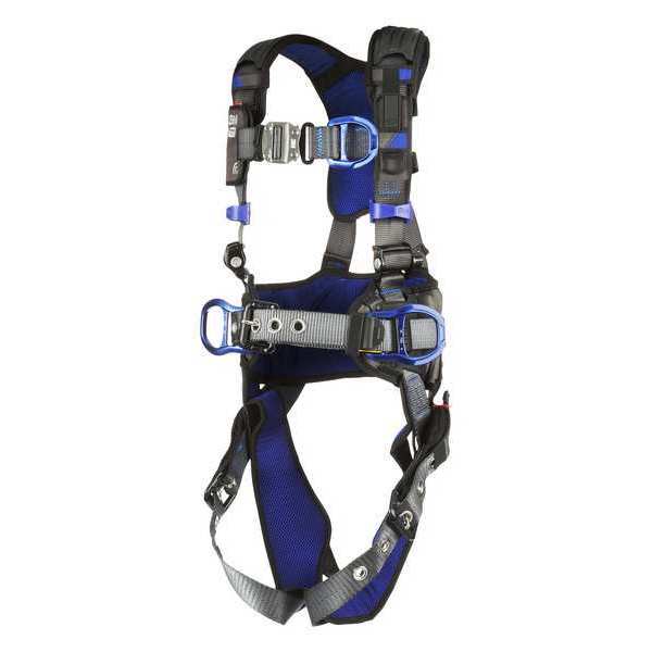 Harness, Vest Style, XS, Polyester, Gray