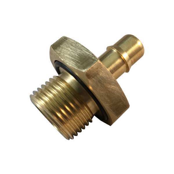 Mini Barb Fitting, SS, 3/4 in L