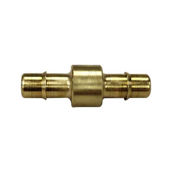 Mini Barb Fitting, Al, 1 5/16 in L
