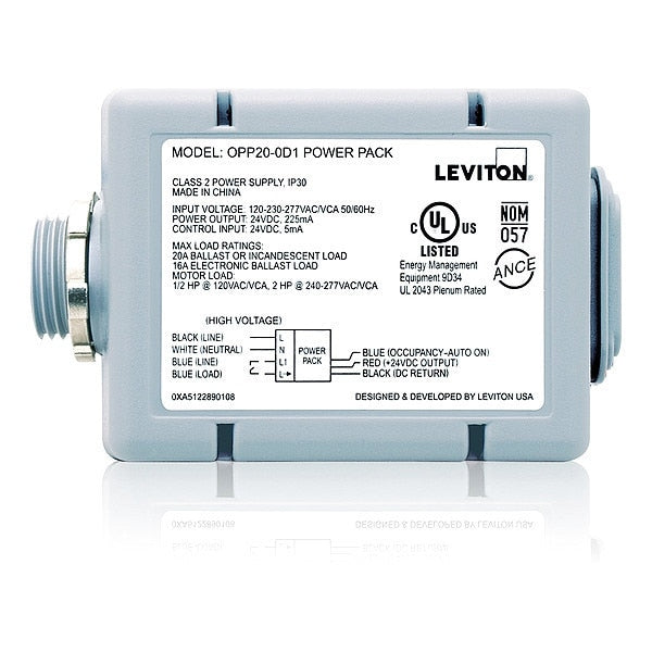 Occupancy Sensor Power Pack, Gray