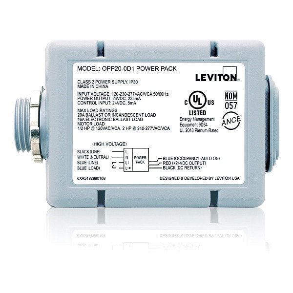 Occupancy Sensor Power Pack, Gray
