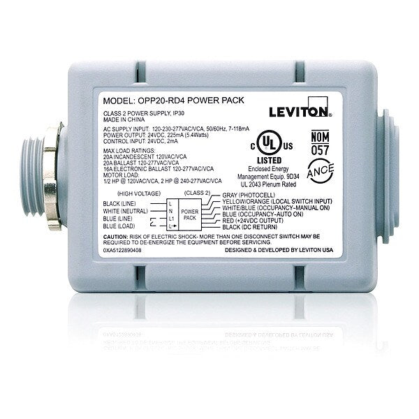 Occupancy Sensor Power Pack, Gray