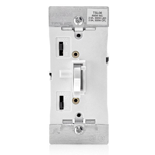 Universal Dimmer, 1-Pole/3-Way, White