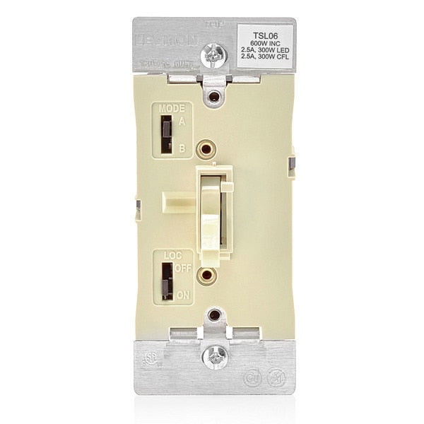 Universal Dimmer, 1-Pole/3-Way, Ivory