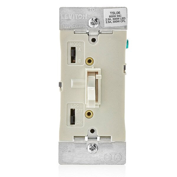 Universal Dimmer, 1-Pole/3-Way, 120VAC