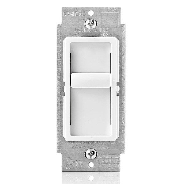 Dimmer, 1-Pole, 120VAC, White