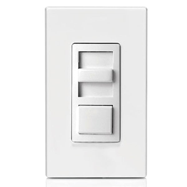Dimmer, 1-Pole/3-Way, 120VAC, Fluorescent