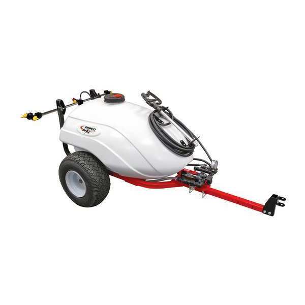 Trailer Sprayr, 45 psi, 50 gal, 4 gpm, 25 ft