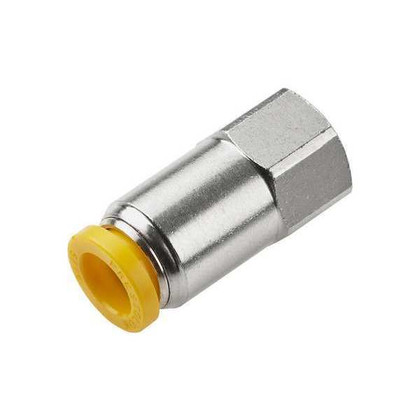 Fitting, 4 mm, Brass, Push-to-Connect
