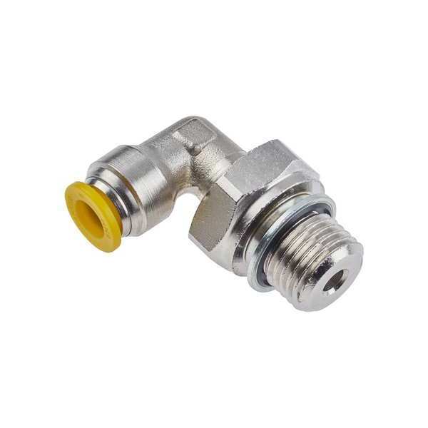 Fitting, 8 mm, Brass, Push-to-Connect