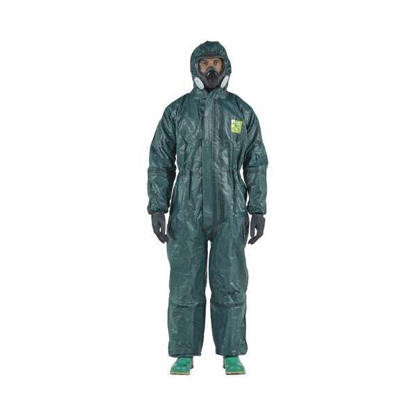 ALPHATEC TAPED HOODED SOCK GLOVED COVERALL, 6