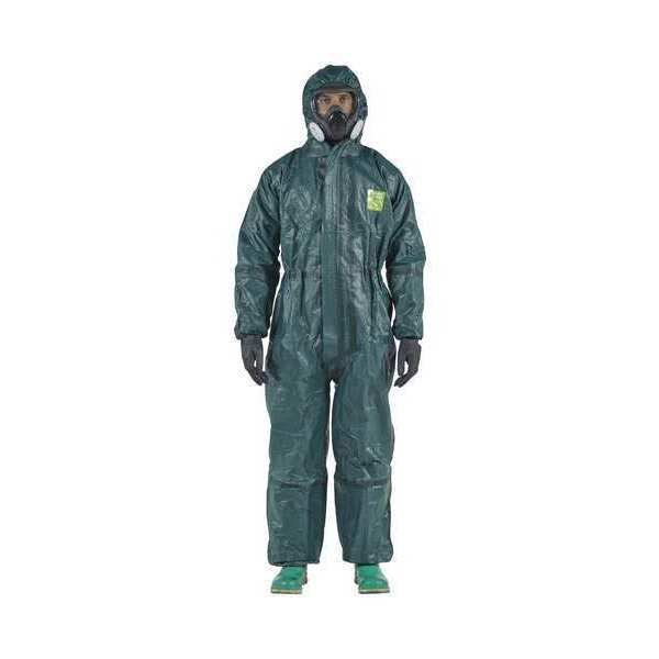 ALPHATEC TAPED HOODED SOCK GLOVED COVERALL, 6