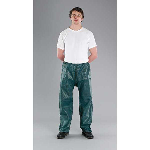 Pants, L, Green, Non-Wv Lam, PK20