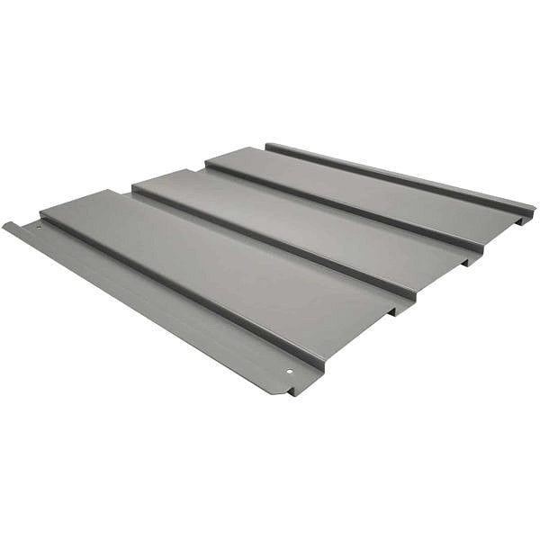 Ribbed Decking, Gray, 24