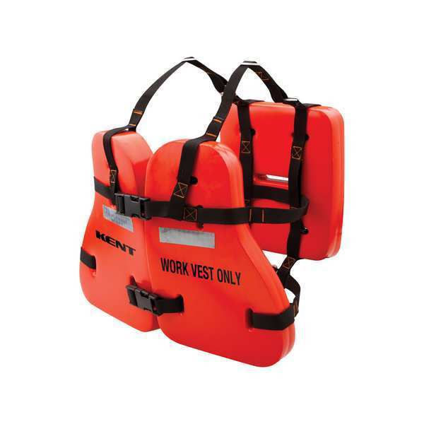 Life Jacket, Belt, Buckle, Orange