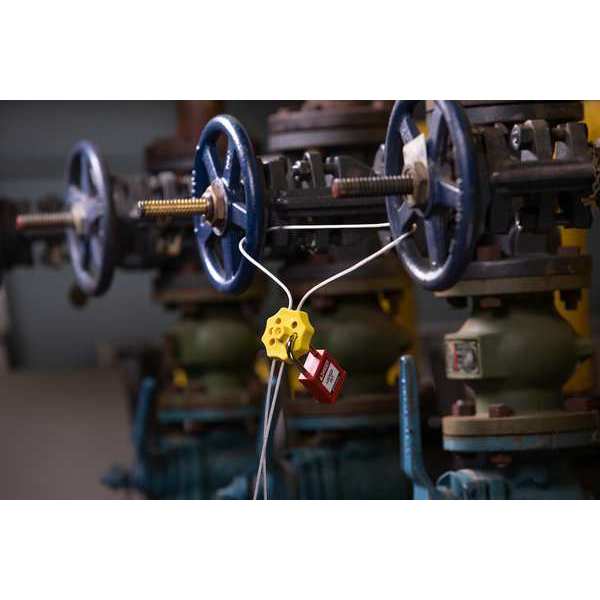 Padlock, 6 Pins, Yellow