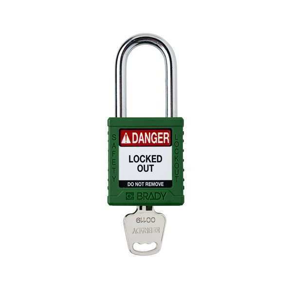 Padlock, 6 Pins, Green