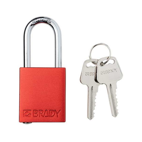 Padlock, 6 Pins, Red