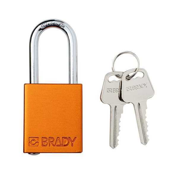 Padlock, 6 Pins, Orange