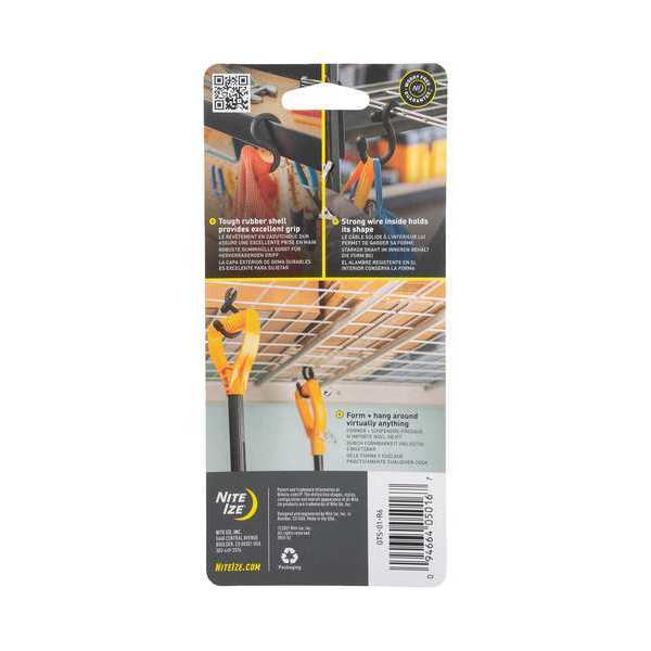 S Hook, Rubber, 3 1/32 in