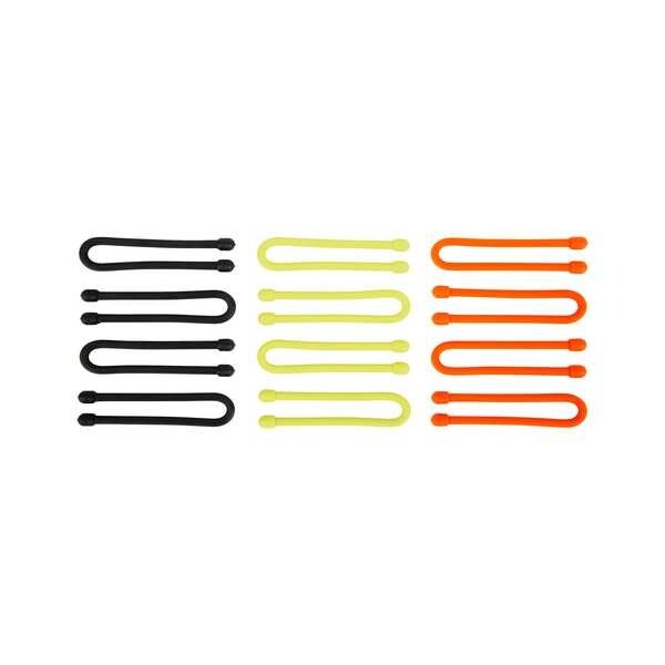 Gear Tie, Rubber, 6 in, PK12