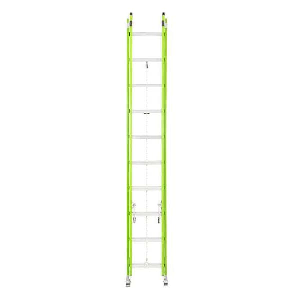 Fiberglass Extension Ladder, 375 lb Load Capacity
